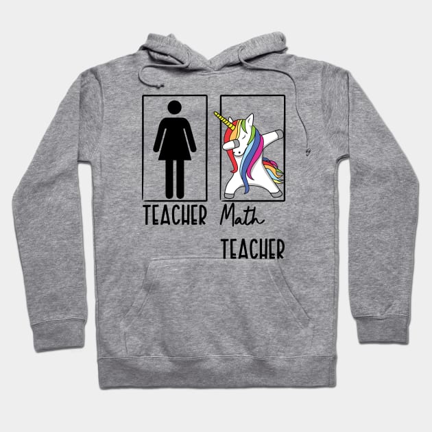 Math Teacher Hoodie by Xtian Dela ✅